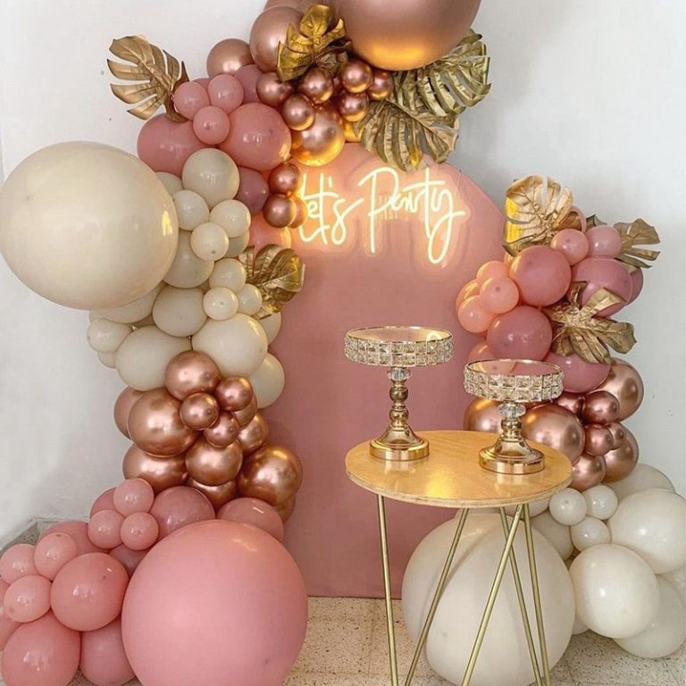Ballon bue dekoration