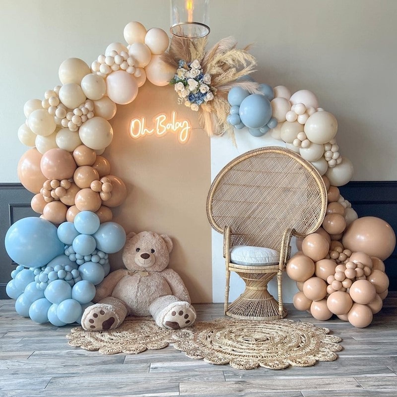 Ballonbue blå