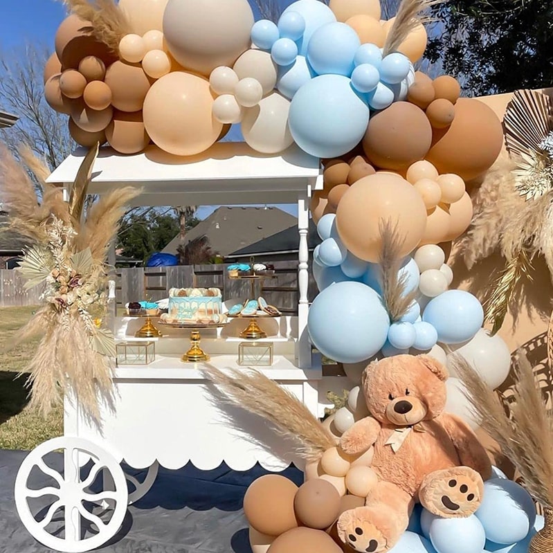 Ballonbue blå