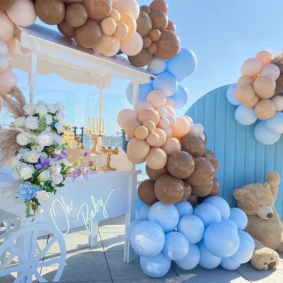 Ballonbue blå