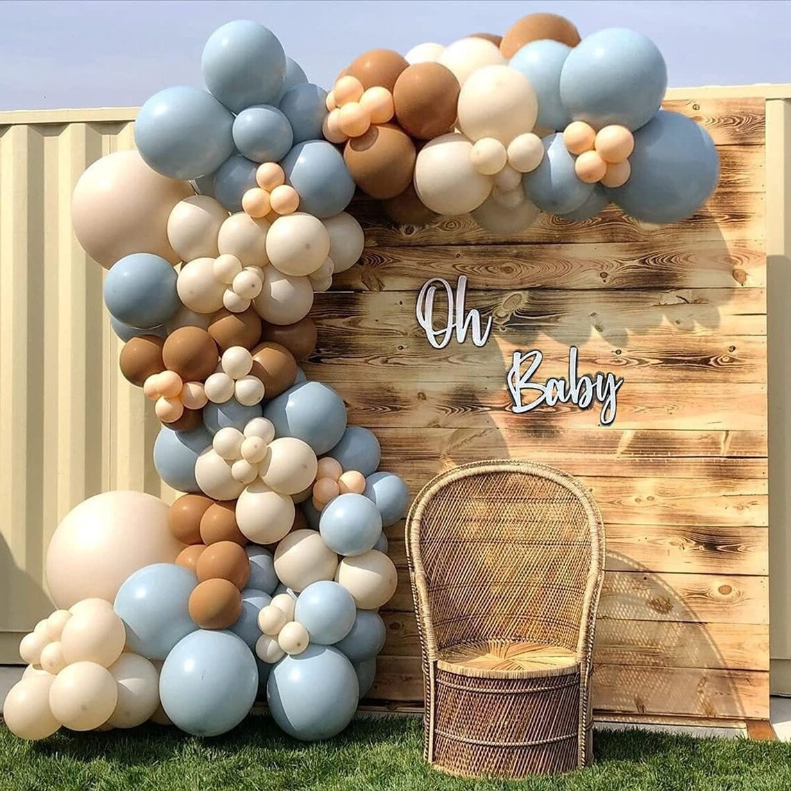Ballonbue blå