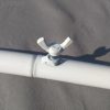 Metal ballonbue stativ til runde ballonstrukturer